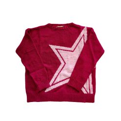 United Colors of Benetton pink kötött pulóver