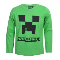 Minecraft gyerek hosszú ujjú póló, felső 