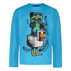 Minecraft gyerek hosszú ujjú póló, felső 