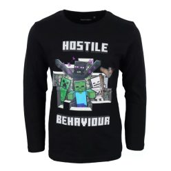 Minecraft gyerek hosszú ujjú póló, felső 
