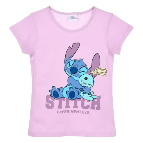 Disney Lilo és Stitch, A csillagkutya Experiment gyerek rövid póló, felső 