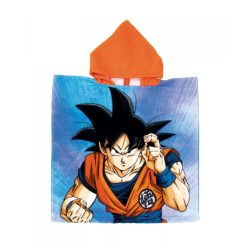 Dragon Ball Son Goku strand törölköző poncsó 55x110cm 