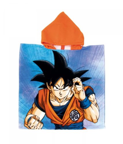 Dragon Ball Son Goku strand törölköző poncsó 55x110cm 
