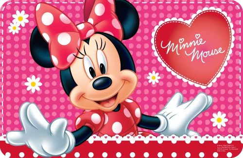 Disney Minnie Flowers tányéralátét 43x28 cm 