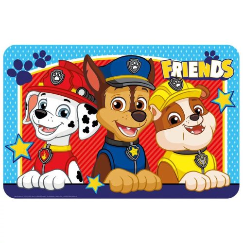 Mancs Őrjárat Friends tányéralátét 43x28 cm