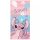 Disney Lilo és Stitch, A csillagkutya Pink fürdőlepedő, strand törölköző 
