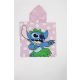 Disney Lilo és Stitch, A csillagkutya Hula Dancing strand törölköző poncsó 55x110 cm 