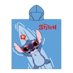   Disney Lilo és Stitch, A csillagkutya Lazy Lagoon strand törölköző poncsó 55x110 cm 