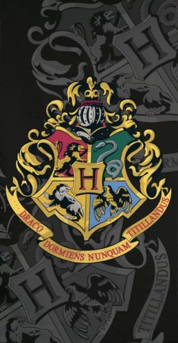 Harry Potter Black fürdőlepedő, strand törölköző 