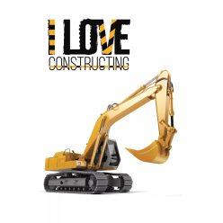 Építkezés Love polár takaró 