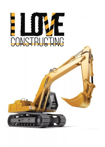 Építkezés Love polár takaró 