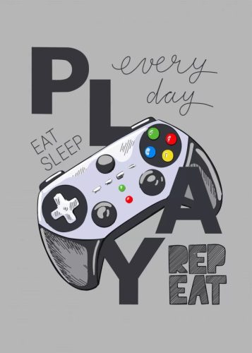 Gamer Player polár takaró 