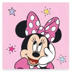 Disney Minnie Star kéztörlő, arctörlő, törölköző 