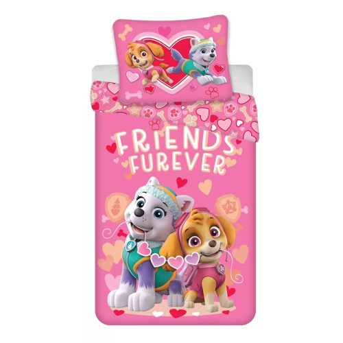 Mancs Őrjárat Friends Furever gyerek ágyneműhuzat