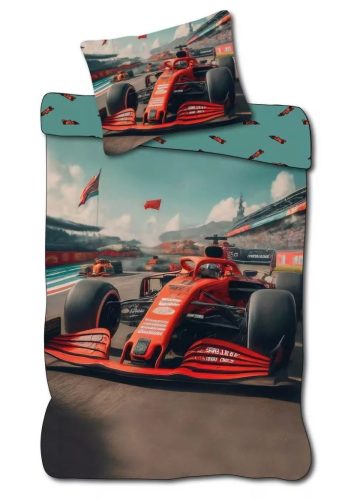 Forma 1 Race gyerek, ovis ágyneműhuzat