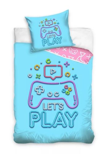 Gamer Let's Play ágyneműhuzat
