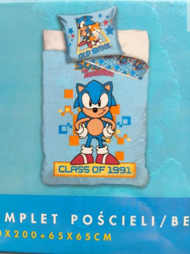 Sonic a sündisznó Old Skool ágyneműhuzat 