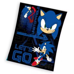 Sonic a sündisznó Unstoppable coral fleece polár takaró 