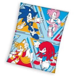 Sonic a sündisznó Speedstorm coral fleece polár takaró 