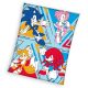 Sonic a sündisznó Speedstorm coral fleece polár takaró 