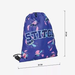  Disney Lilo és Stitch, A csillagkutya Purple sporttáska tornazsák 39 cm