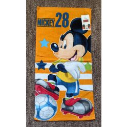   Disney, Mickey Narancs Focis The Team Kéztörlő arctörlő, törölköző 