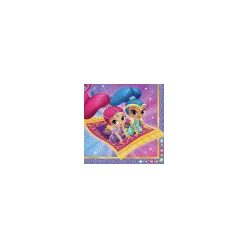 Shimmer és Shine szalvéta 20 db-os