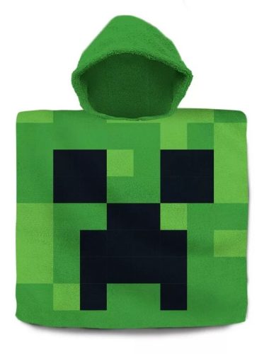 Minecraft Green strand törölköző poncsó