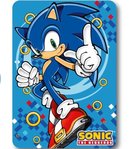 Sonic a sündisznó Gold Ring polár takaró 