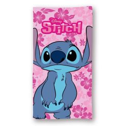   Disney Lilo és Stitch, A csillagkutya Floral Love fürdőlepedő, strand törölköző