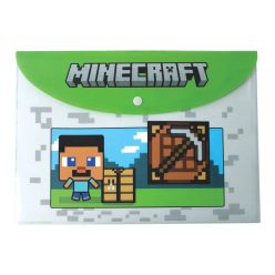 Minecraft Chibi A/4 irattartó tasak 