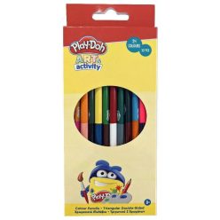   Play-Doh Art kétvégű, háromszögletű színes ceruza készlet