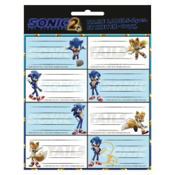 Sonic a sündisznó Speed füzetcímke 16 db-os