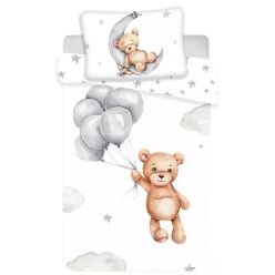 Maci Teddy Balloon gyerek, ovis ágyneműhuzat