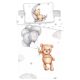 Maci Teddy Balloon gyerek, ovis ágyneműhuzat