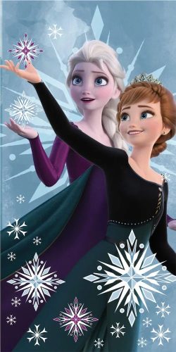 Disney Jégvarázs Snowflake fürdőlepedő, strand törölköző 