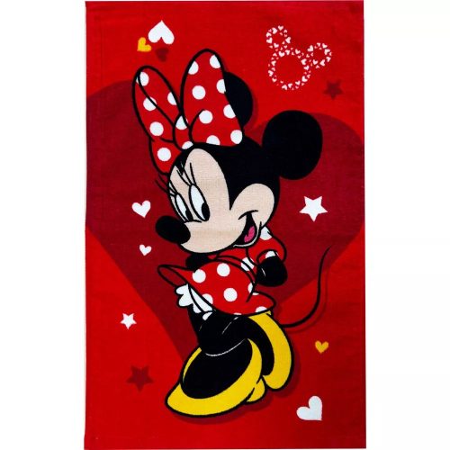 Disney Minnie Pretty in red kéztörlő, arctörlő, törölköző 