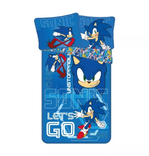 Sonic a sündisznó Let's go ágyneműhuzat 