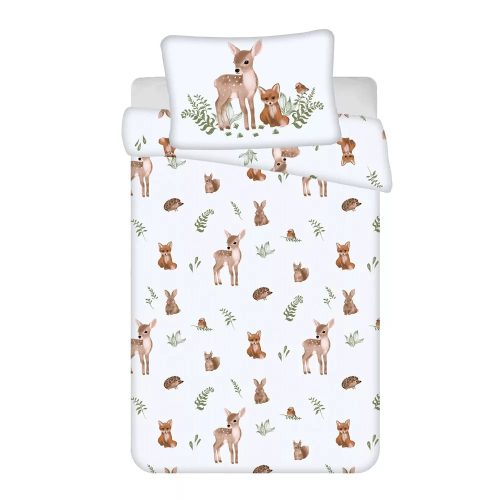 Állatos Fawn & Fox gyerek, ovis ágyneműhuzat 