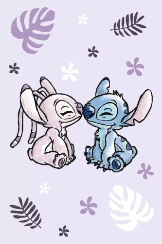 Disney Lilo és Stitch, A csillagkutya Purple ovis polár takaró