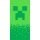 Minecraft Digital Creeper fürdőlepedő, strand törölköző