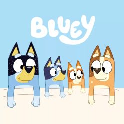 Bluey Cozy kéztörlő, arctörlő, törölköző
