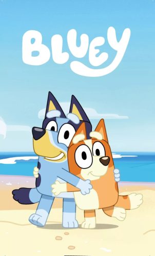 Bluey Cozy kéztörlő, arctörlő, törölköző 
