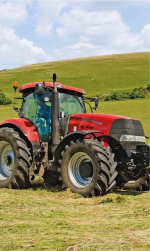 Traktor Red kéztörlő, arctörlő, törölköző 