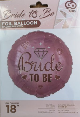Lánybúcsú, Bride to be fólia lufi