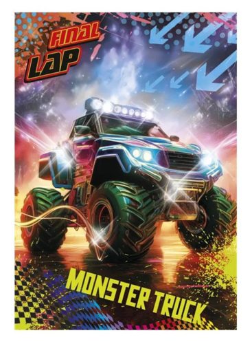 Monster Truck Final Lap A/4 gumis mappa 