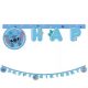 Disney Lilo és Stitch, A csillagkutya Angel Happy Birthday felirat 