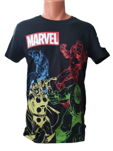 Marvel férfi rövid ujjú, póló