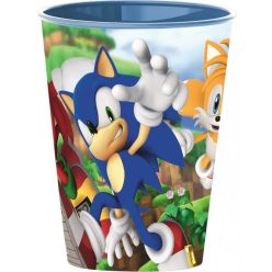 Sonic a sündisznó Adventure műanyag pohár