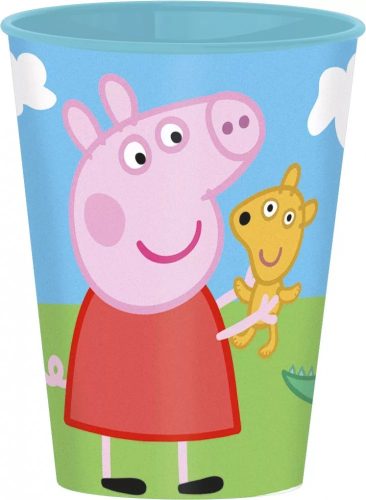 Peppa malac Kindness Blue műanyag pohár